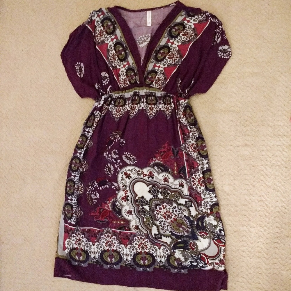 🎉DONATING 8/1 HP Boho print kimono style dress
